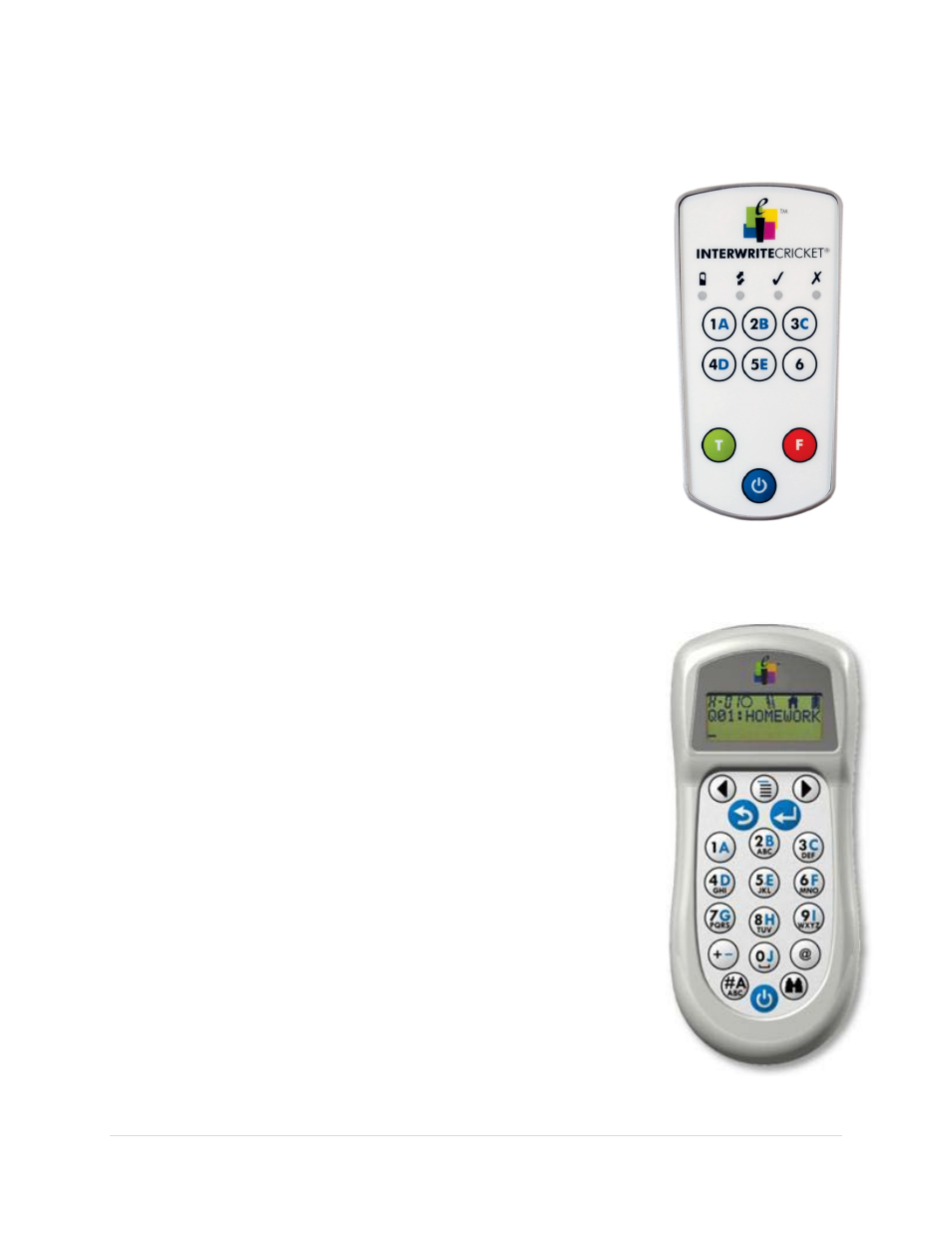 Response student response pads, Cricket rf, Cps pulse student response pad | Turning Technologies Response User Manual | Page 10 / 88