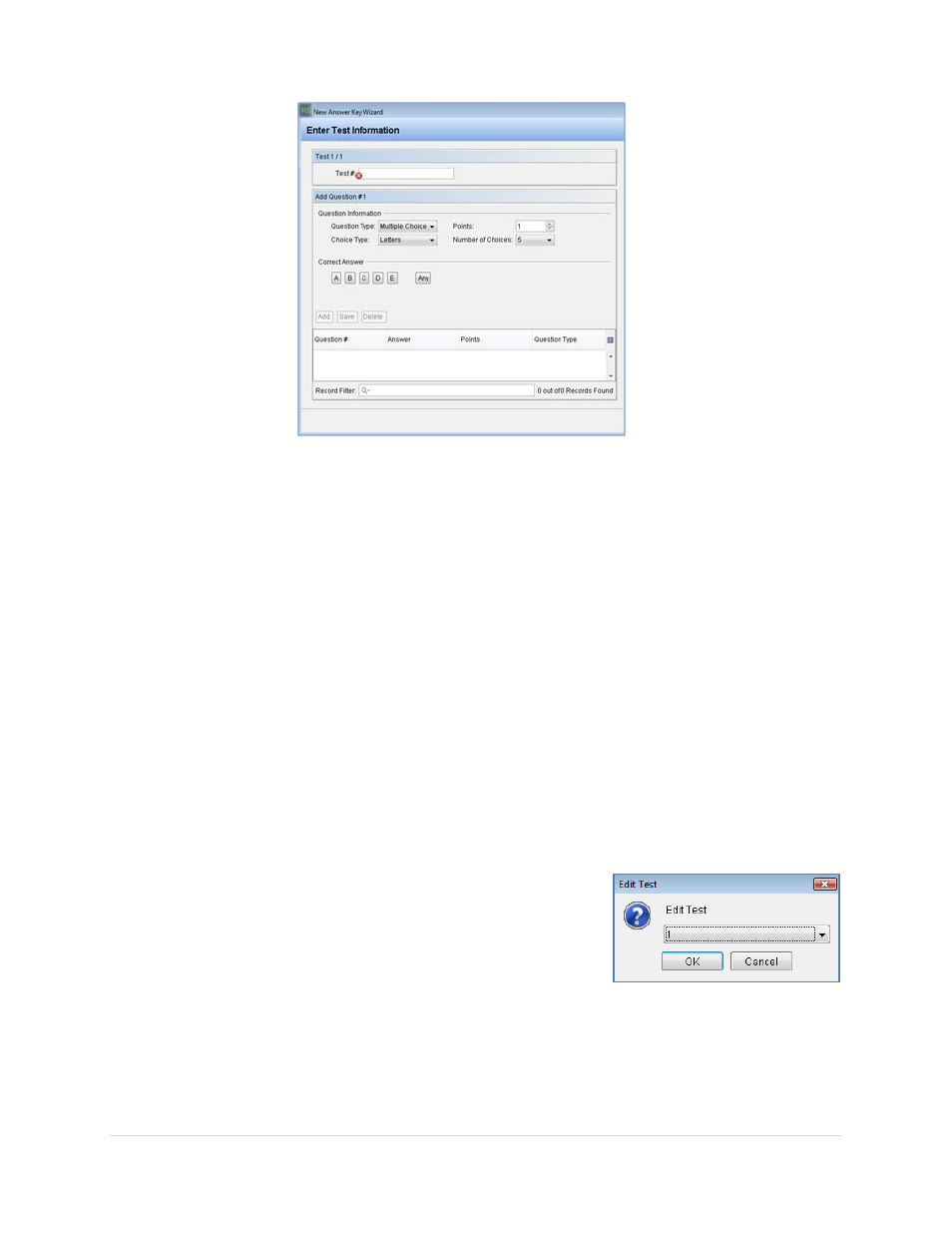 Editing a question in the test key | Turning Technologies Response User Manual | Page 41 / 88