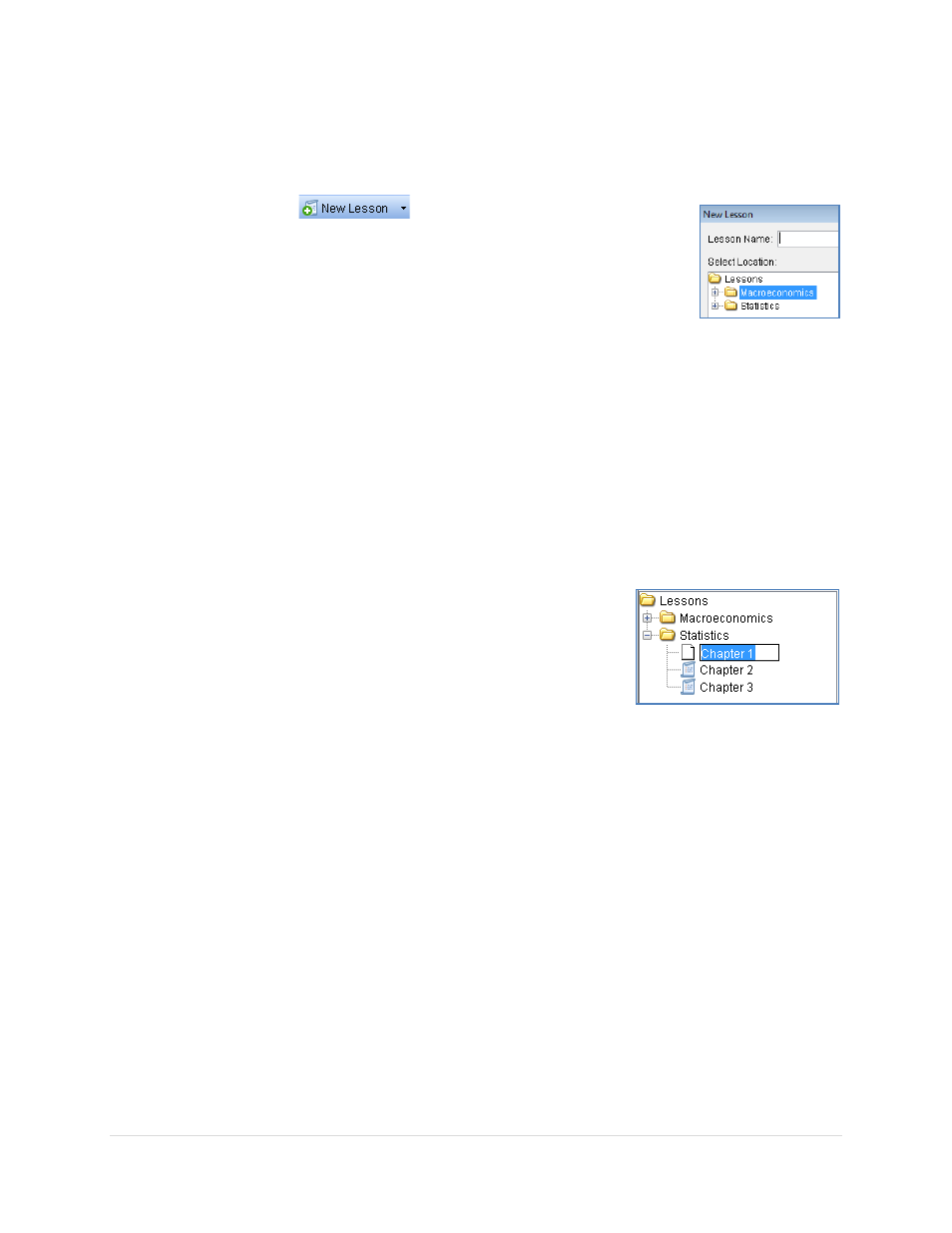 Creating lessons and folders, Editing lessons, Deleting lessons | Turning Technologies Response User Manual | Page 50 / 88