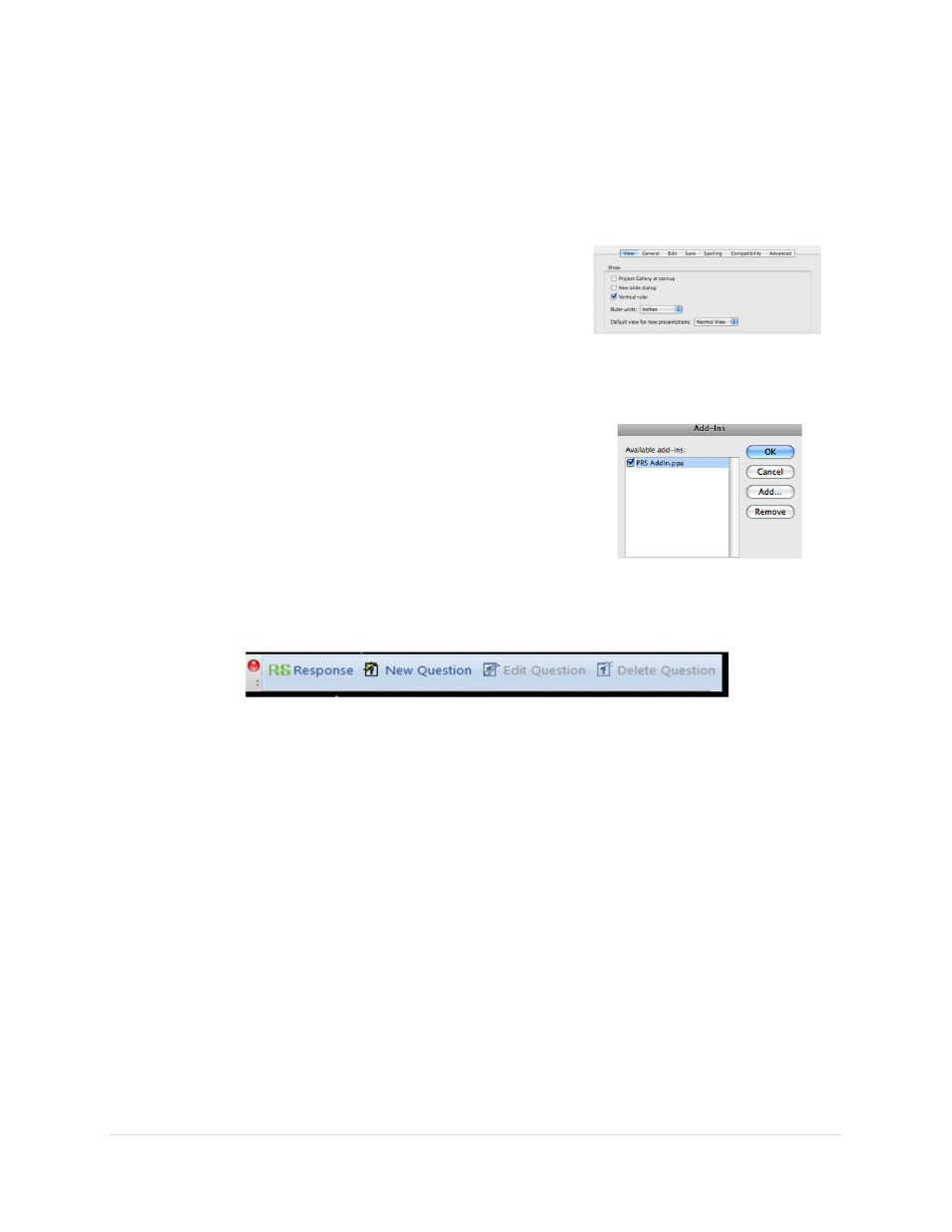 Install powerpoint add-in (mac) | Turning Technologies Response User Manual | Page 61 / 88