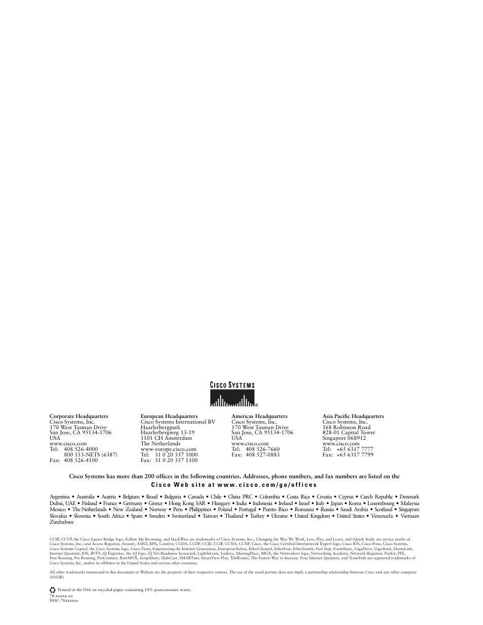 Cisco 7970G User Manual | Page 20 / 20