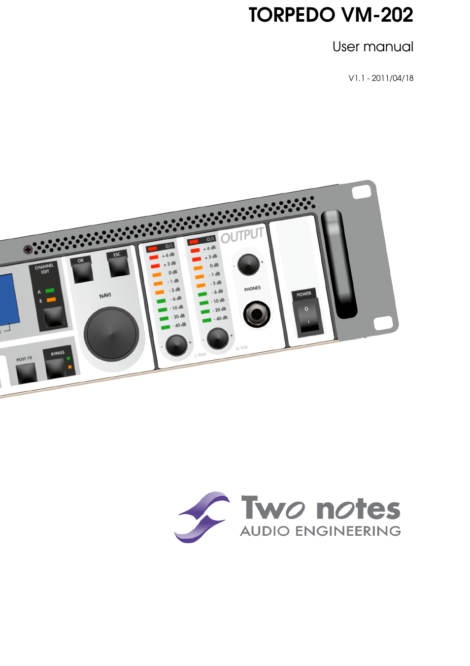 Two Notes VM-202 User Manual | 39 pages