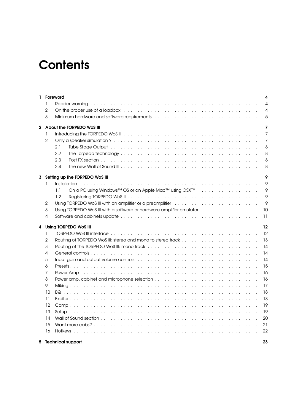 Two Notes Wall of Sound III User Manual | Page 3 / 28