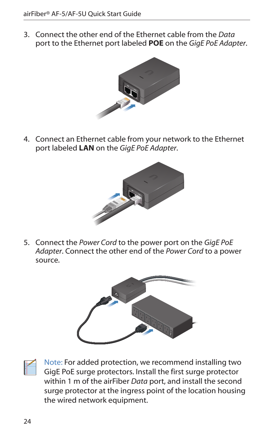 Ubiquiti Networks airFibe5 User Manual | Page 26 / 44