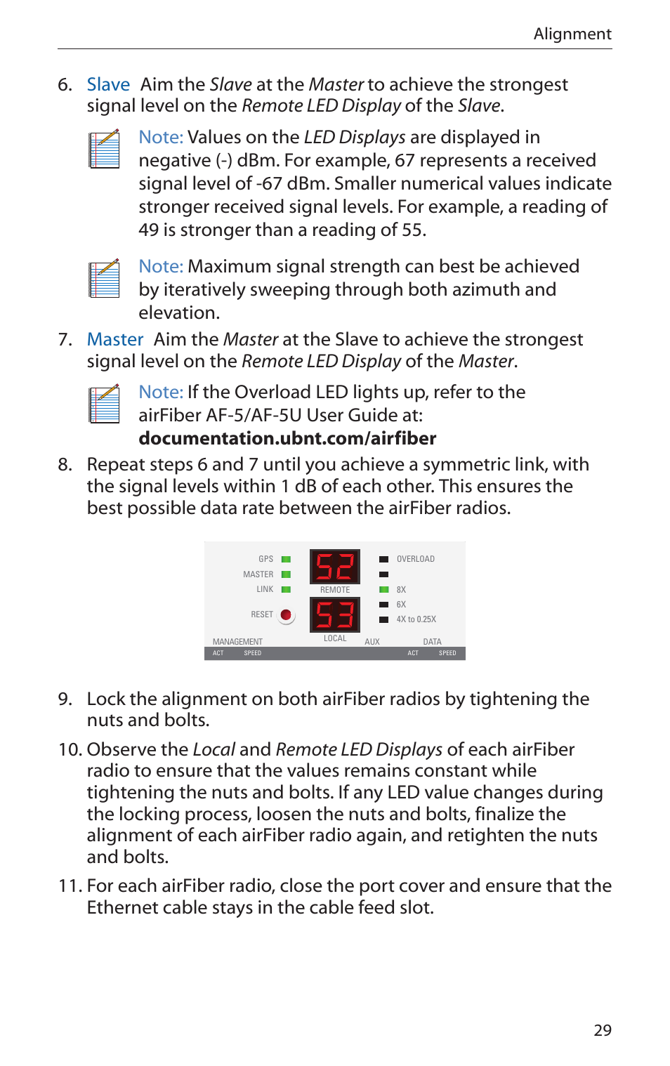 Ubiquiti Networks airFibe5 User Manual | Page 31 / 44
