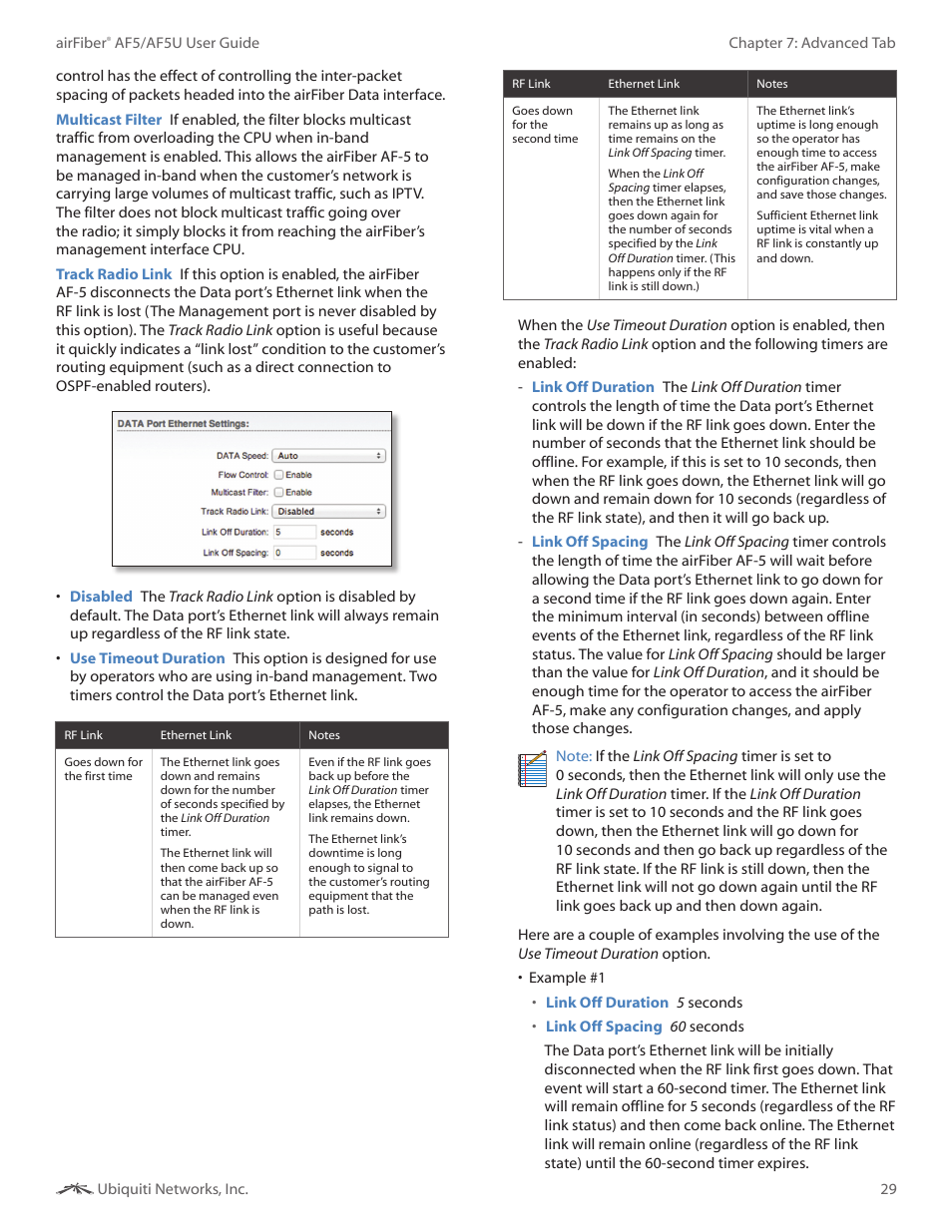 Ubiquiti Networks airFibe5 User Manual | Page 32 / 53