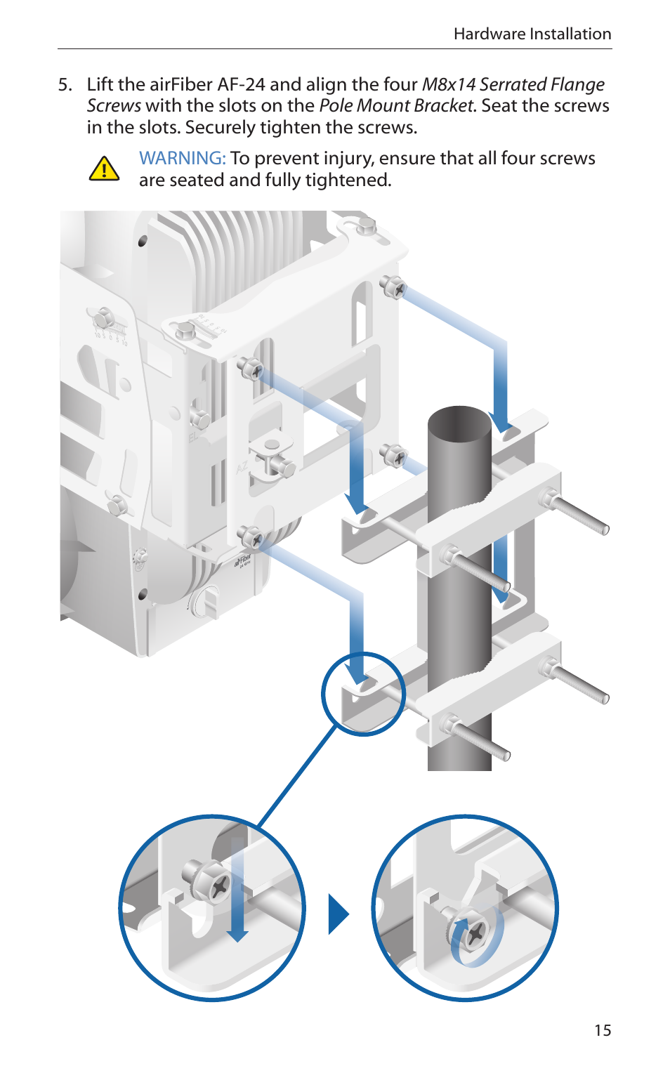 Ubiquiti Networks airFibe24 User Manual | Page 17 / 36