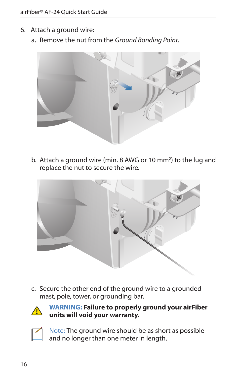 Ubiquiti Networks airFibe24 User Manual | Page 18 / 36