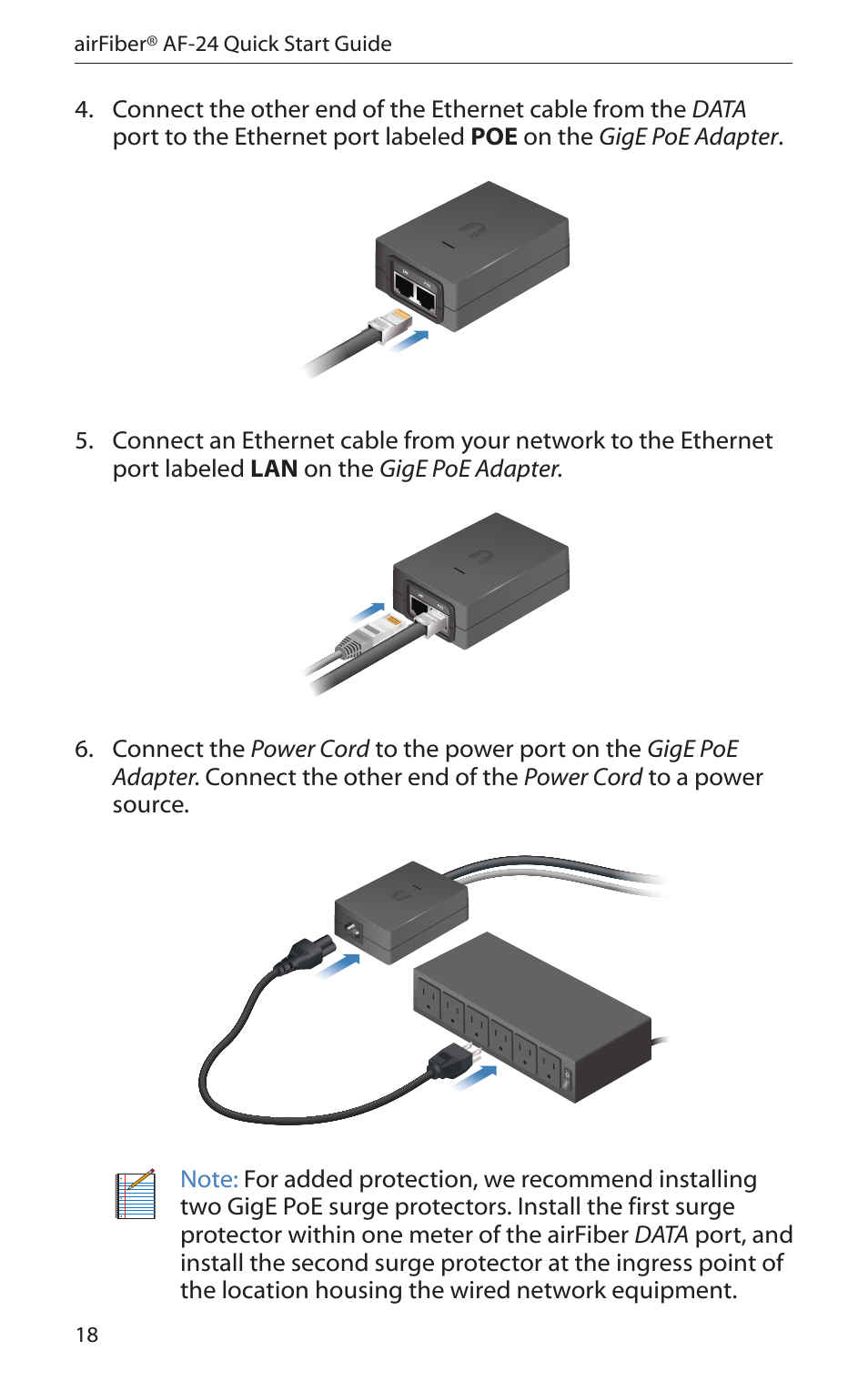 Ubiquiti Networks airFibe24 User Manual | Page 20 / 36