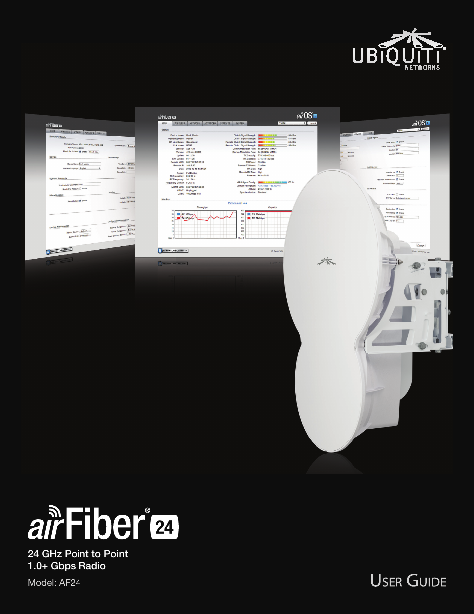 Ubiquiti Networks airFibe24 User Manual | 50 pages
