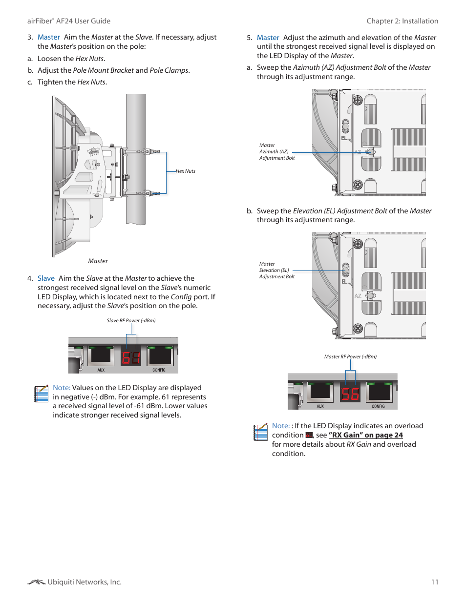 Ubiquiti Networks airFibe24 User Manual | Page 14 / 50