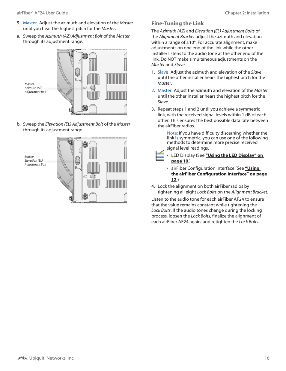 Ubiquiti Networks airFibe24 User Manual | Page 19 / 50