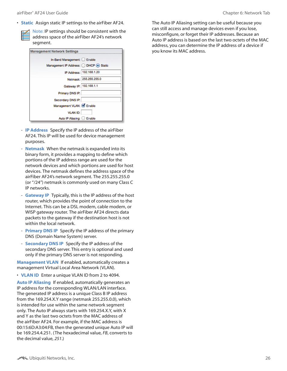Ubiquiti Networks airFibe24 User Manual | Page 29 / 50