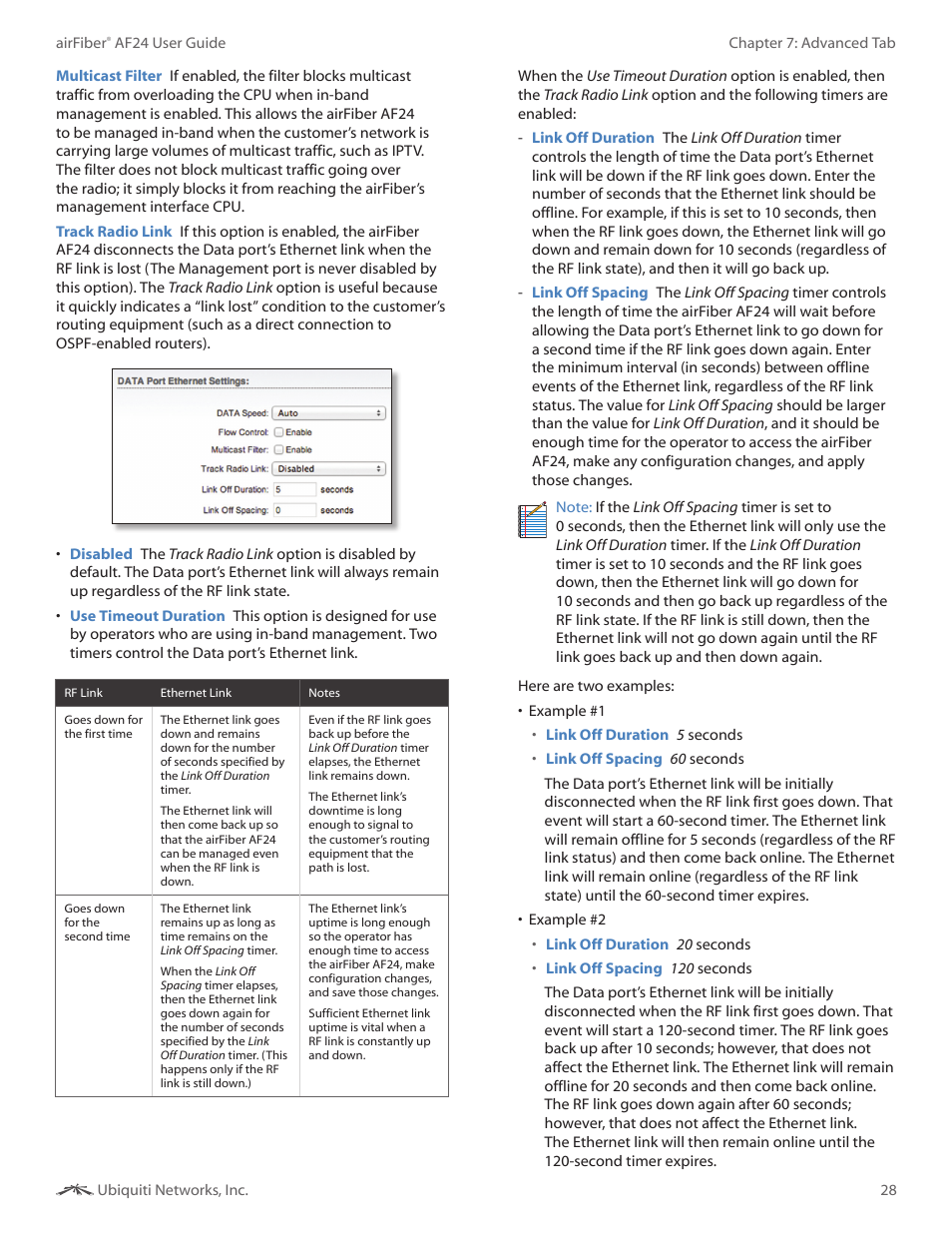 Ubiquiti Networks airFibe24 User Manual | Page 31 / 50