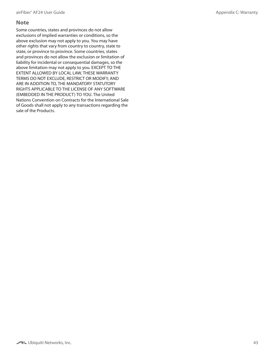 Ubiquiti Networks airFibe24 User Manual | Page 46 / 50