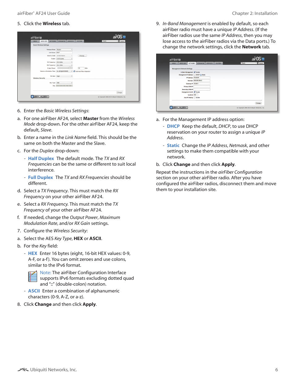 Ubiquiti Networks airFibe24 User Manual | Page 9 / 50
