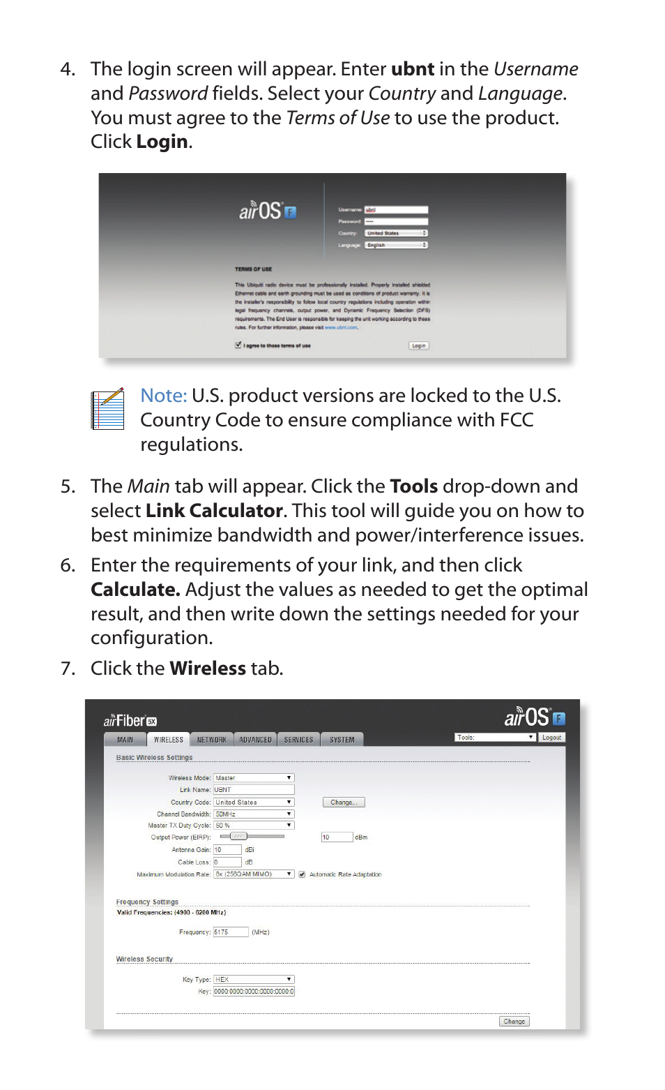 Ubiquiti Networks airFibe5X User Manual | Page 11 / 28