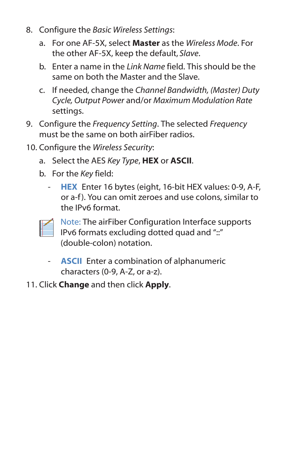 Ubiquiti Networks airFibe5X User Manual | Page 12 / 28