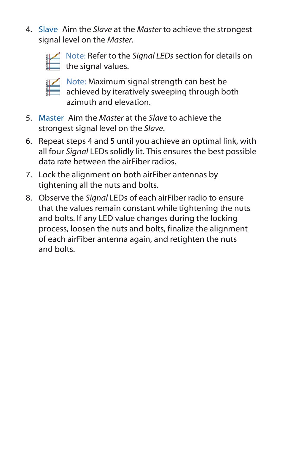 Ubiquiti Networks airFibe5X User Manual | Page 25 / 28