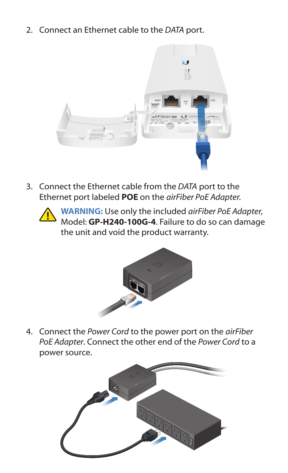 Ubiquiti Networks airFibe5X User Manual | Page 9 / 28