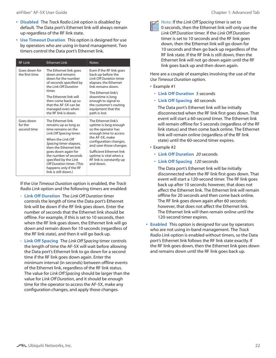 Ubiquiti Networks airFibe5X User Manual | Page 26 / 50