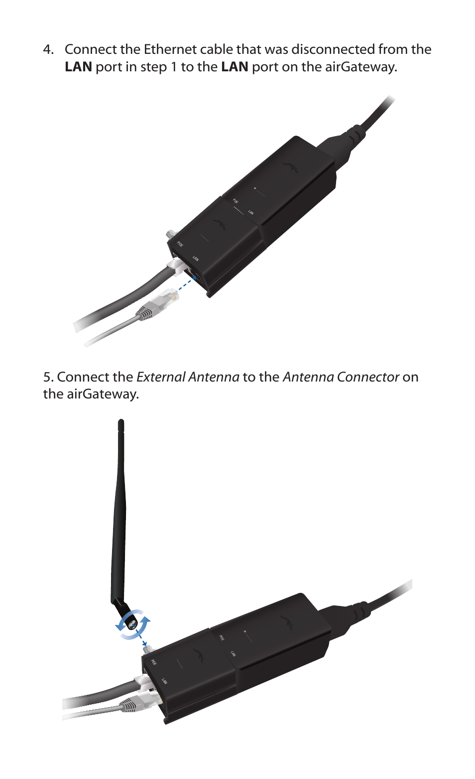 Ubiquiti Networks airGateway User Manual | Page 7 / 24