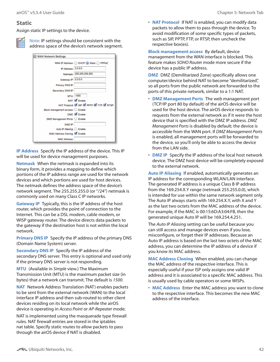 Static | Ubiquiti Networks PowerBridgM User Manual | Page 45 / 67