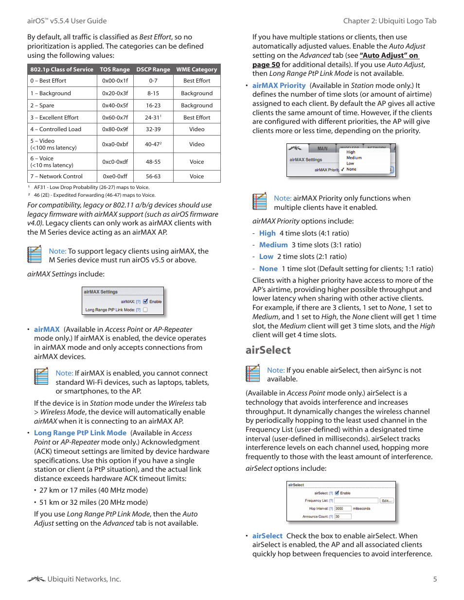 Airselect | Ubiquiti Networks PowerBridgM User Manual | Page 8 / 67