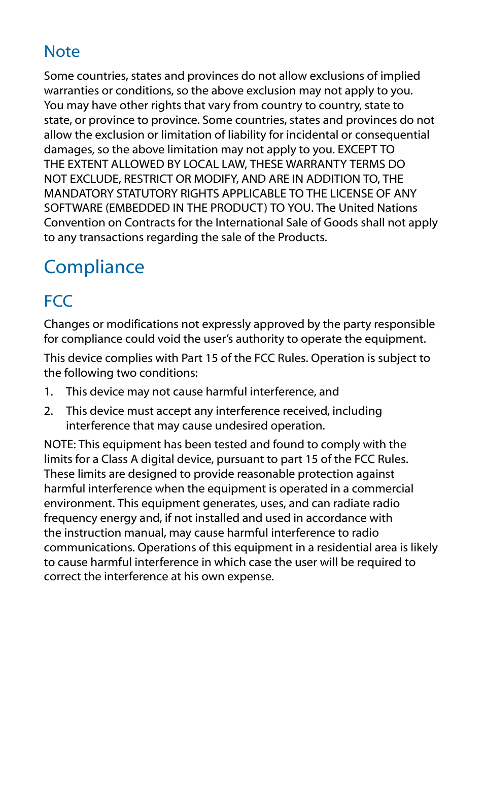 Compliance | Ubiquiti Networks airGriM User Manual | Page 19 / 24