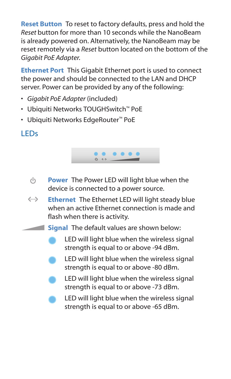 Ubiquiti Networks NanoBea ac User Manual | Page 4 / 24