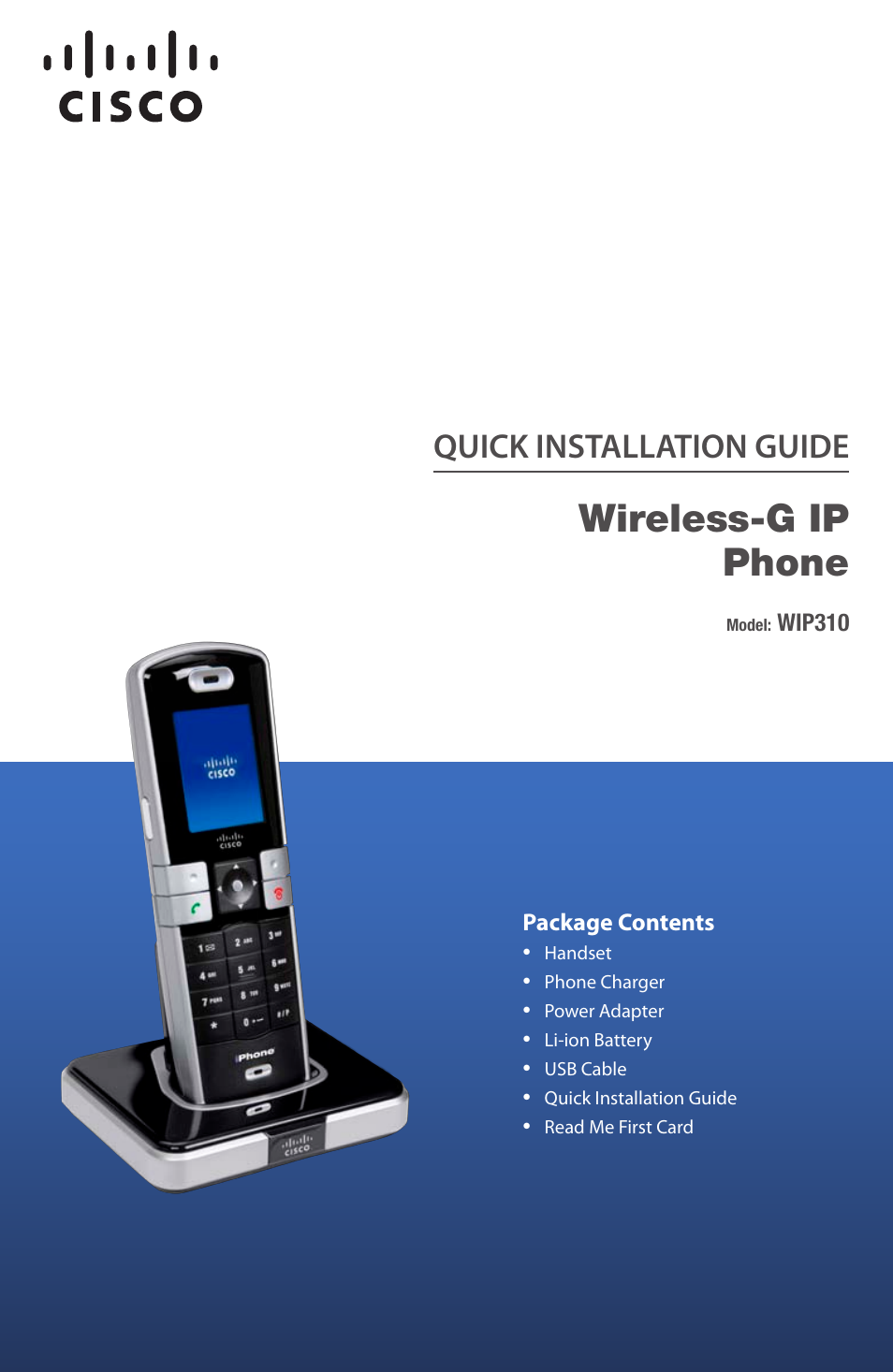 Cisco Cisco Small Business WIP310 User Manual | 8 pages