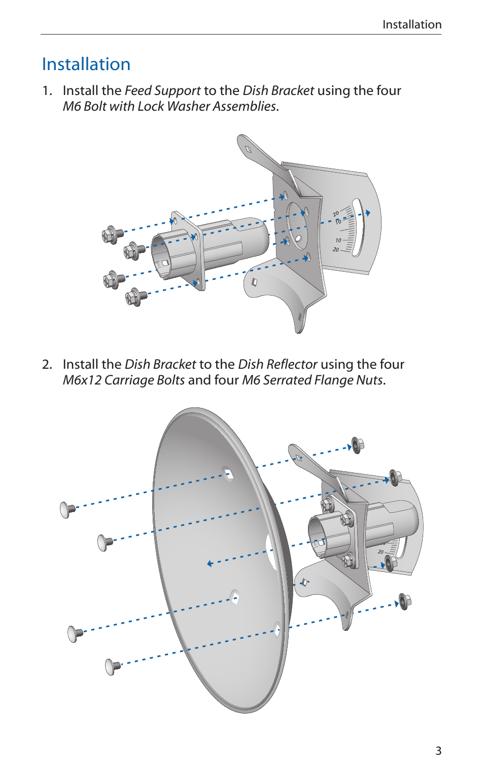 Installation | Ubiquiti Networks NanoBridgM User Manual | Page 5 / 20