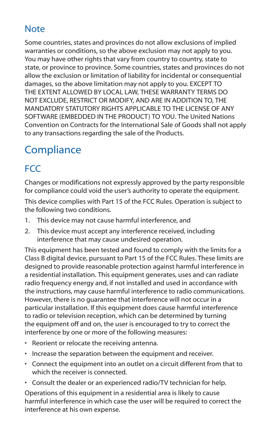 Compliance | Ubiquiti Networks PowerBea ac User Manual | Page 17 / 24