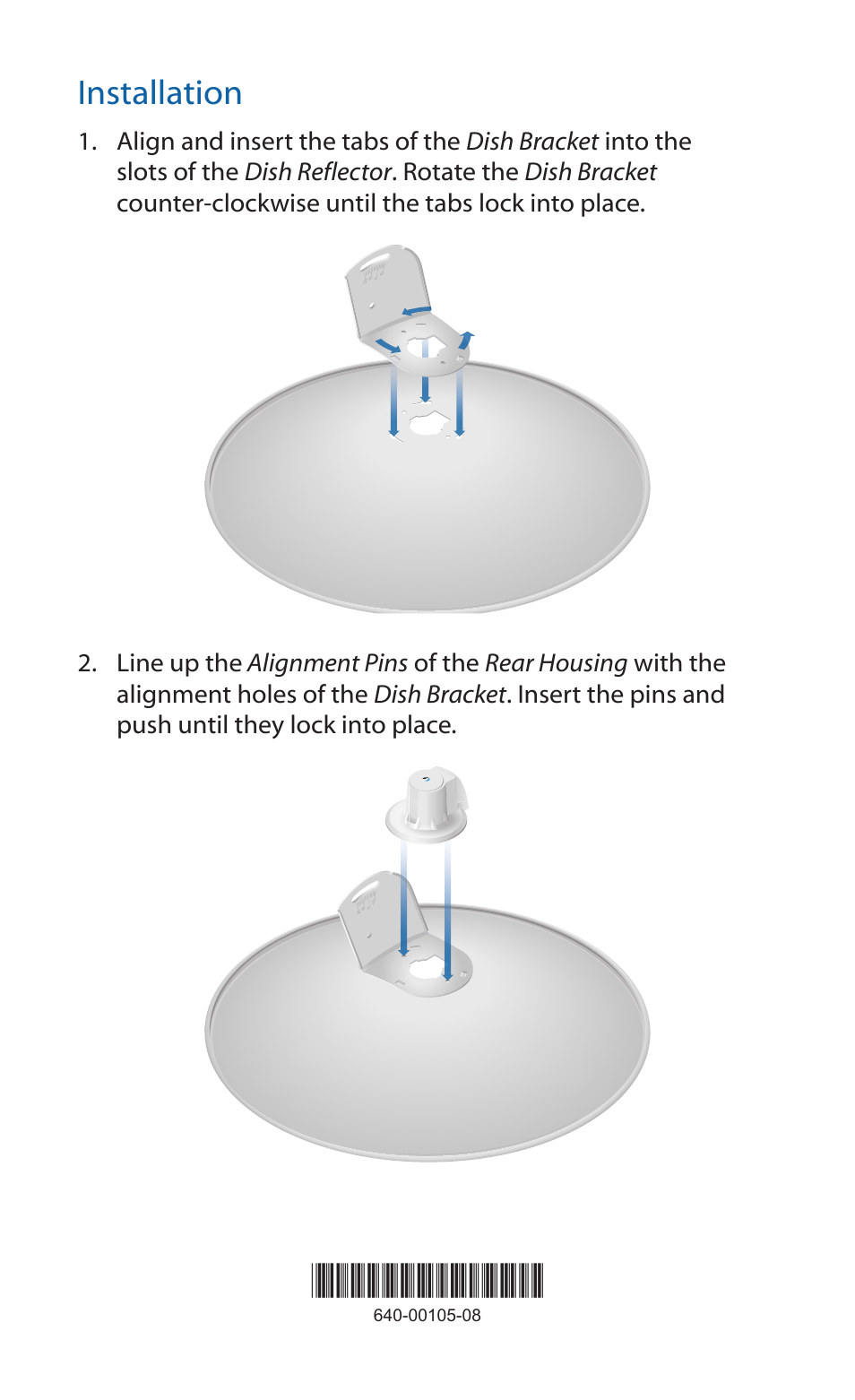 Installation | Ubiquiti Networks PowerBea ac User Manual | Page 6 / 24