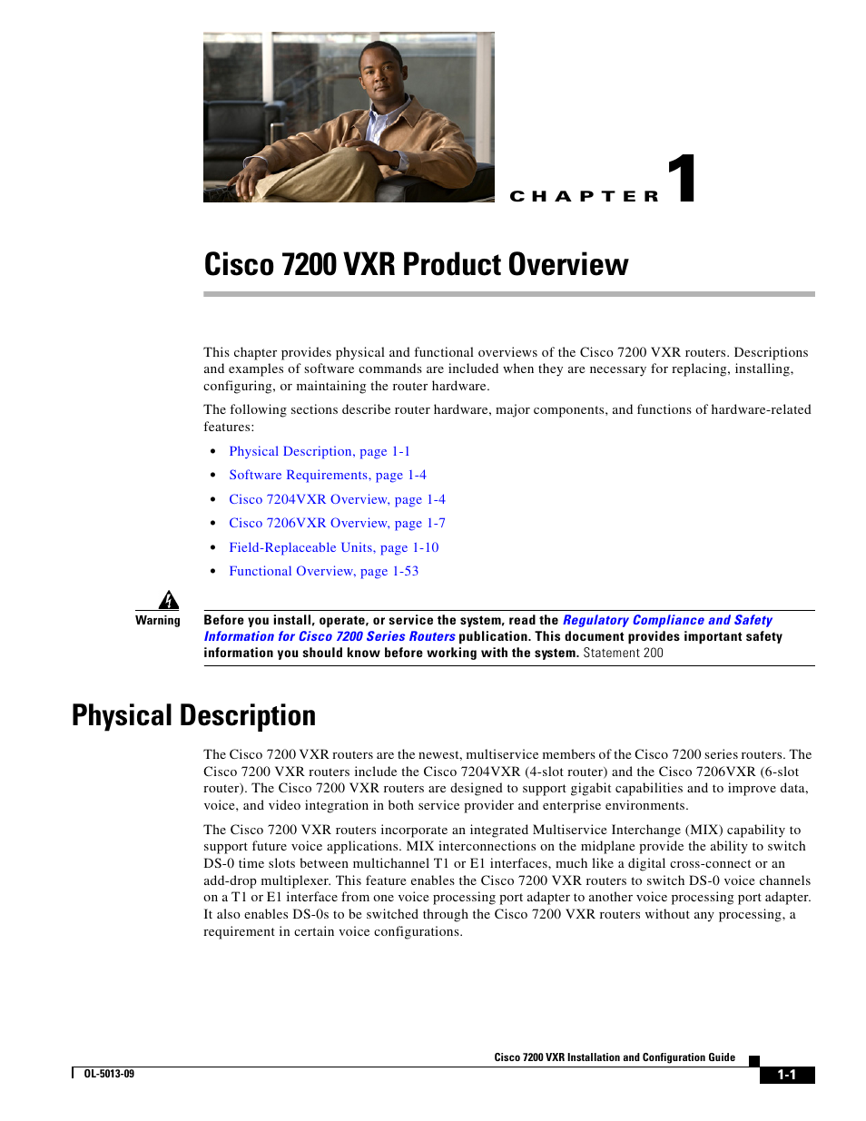 Cisco 7200 VXR User Manual | 64 pages