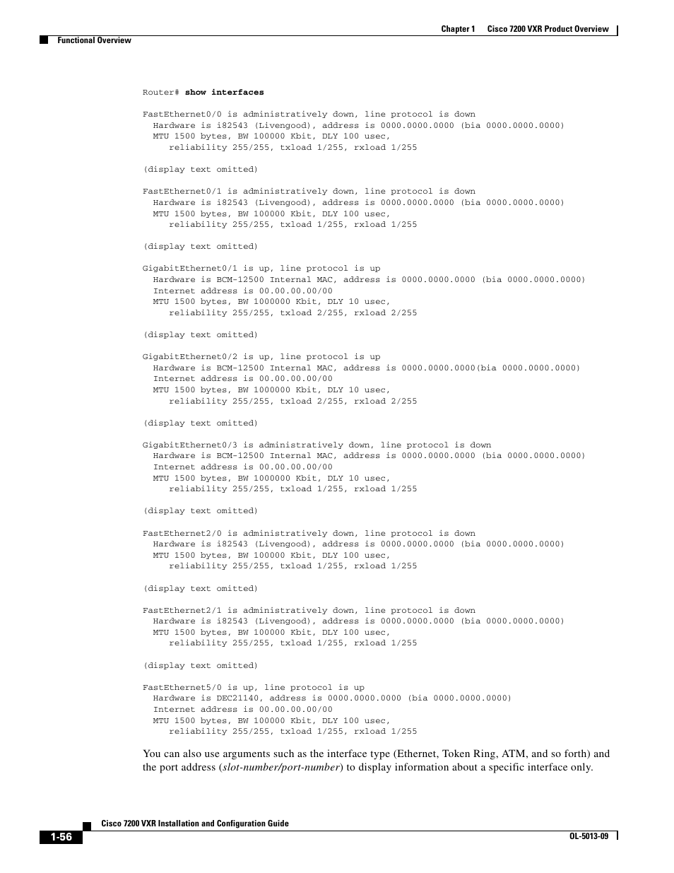 Cisco 7200 VXR User Manual | Page 56 / 64