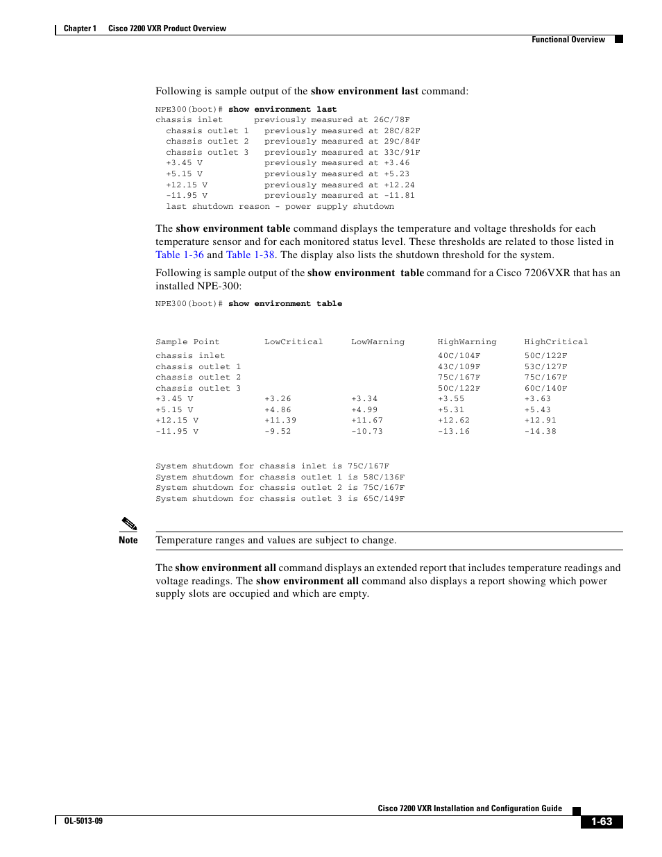 Cisco 7200 VXR User Manual | Page 63 / 64