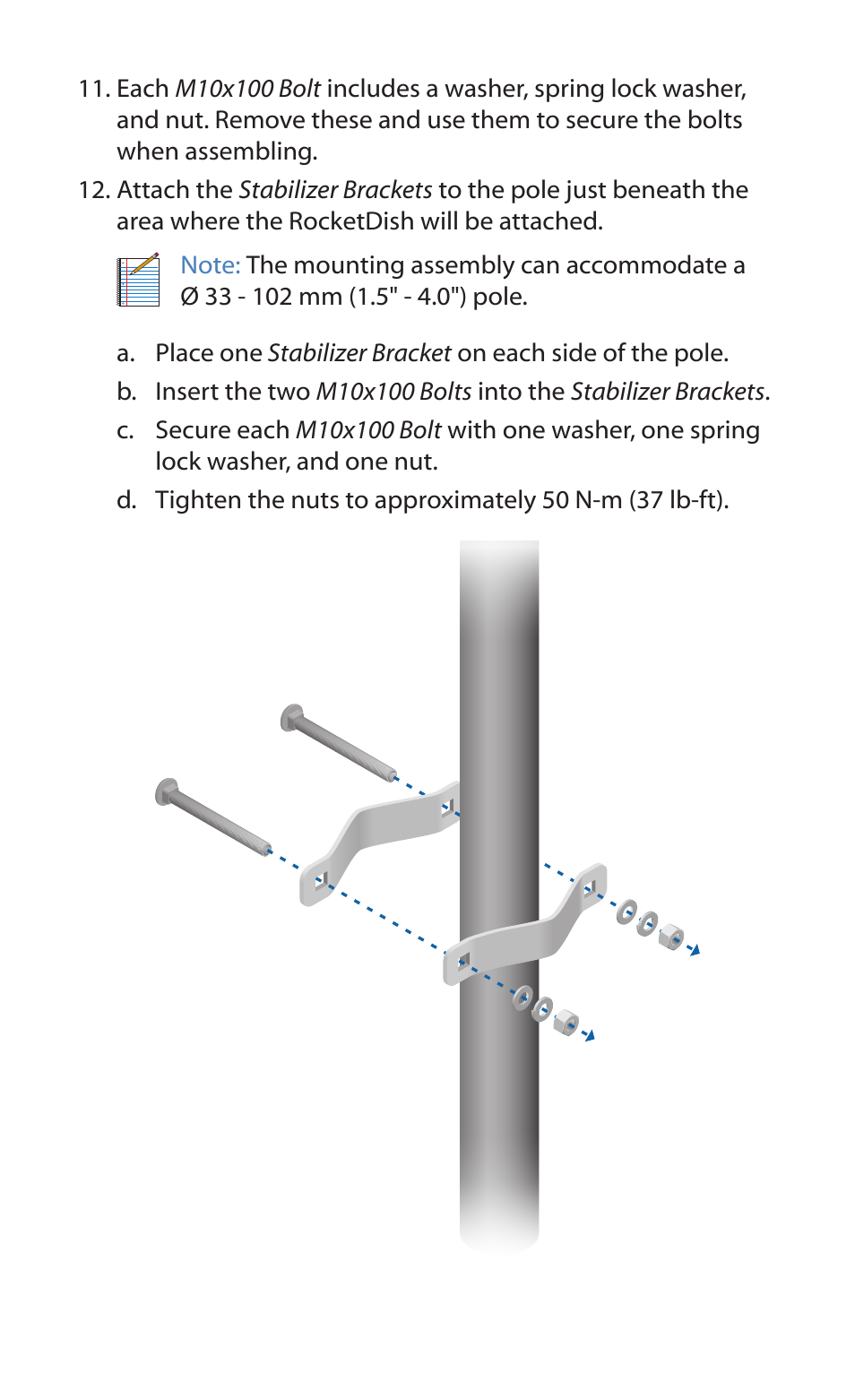 Ubiquiti Networks RocketDis ac Antenna User Manual | Page 10 / 24