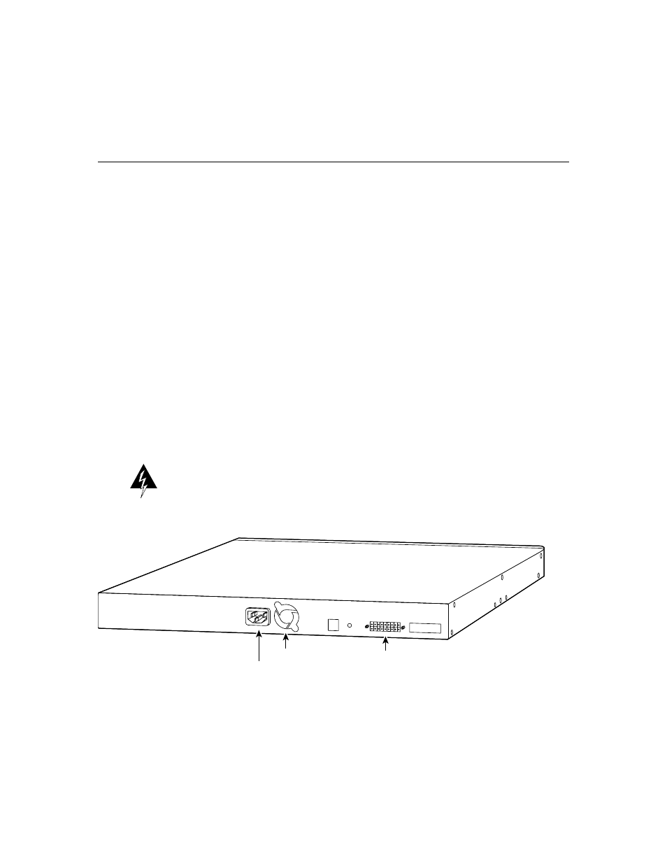 Rear panel description, Mode button, Warning | Figure 1-4 rear panel connector | Cisco 116T User Manual | Page 8 / 12