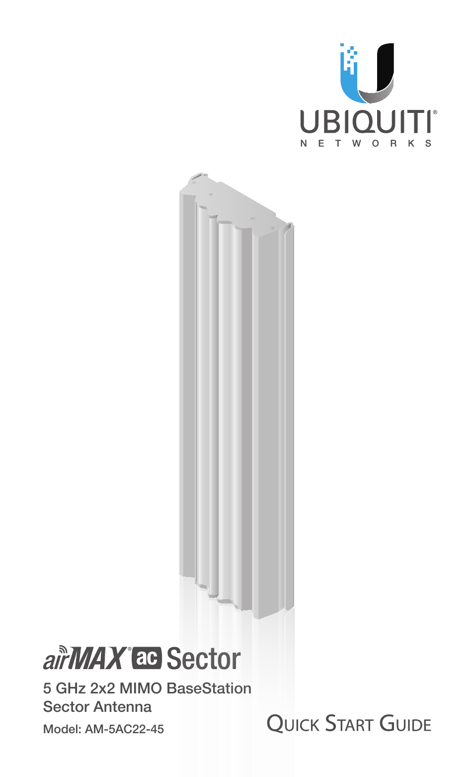 Ubiquiti Networks airMA ac Sector Antenna User Manual | 20 pages