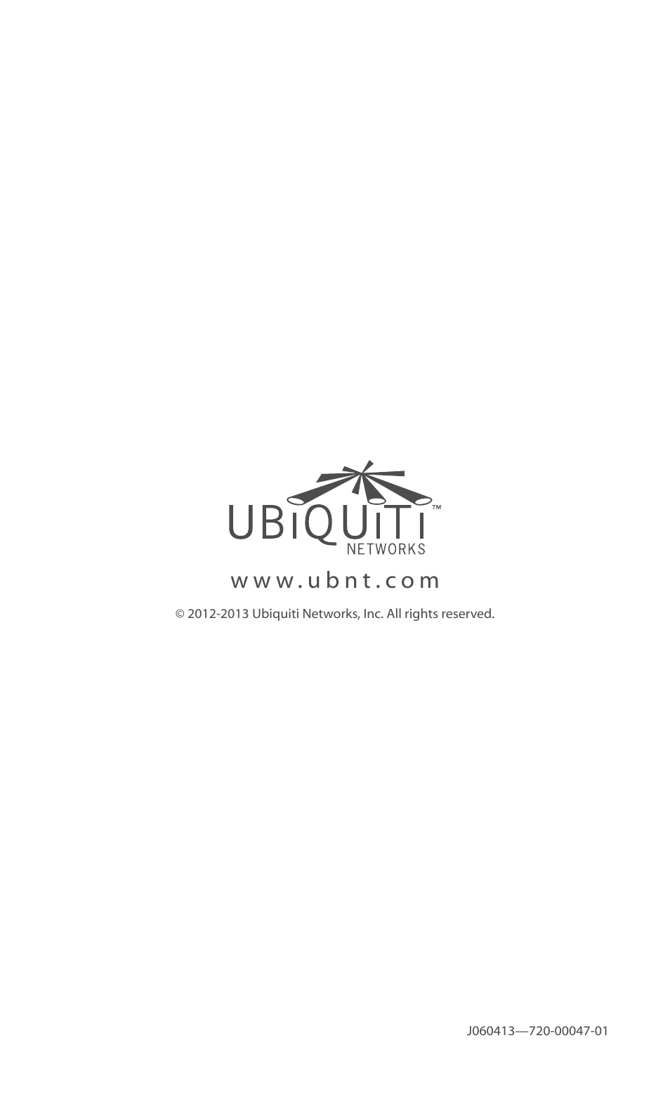 Ubiquiti Networks airMA Yagi Antenna User Manual | Page 16 / 16
