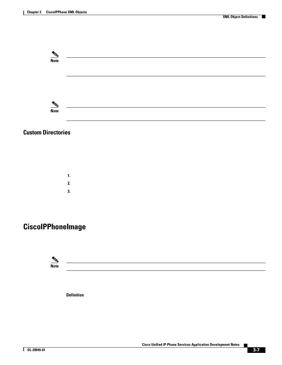Custom directories, Ciscoipphoneimage | Cisco OL-20949-01 User Manual | Page 25 / 116
