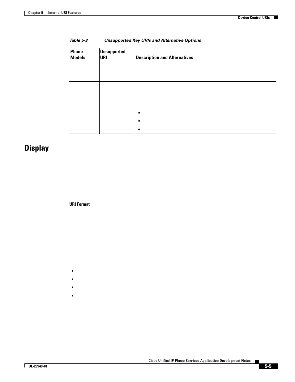 Display | Cisco OL-20949-01 User Manual | Page 53 / 116