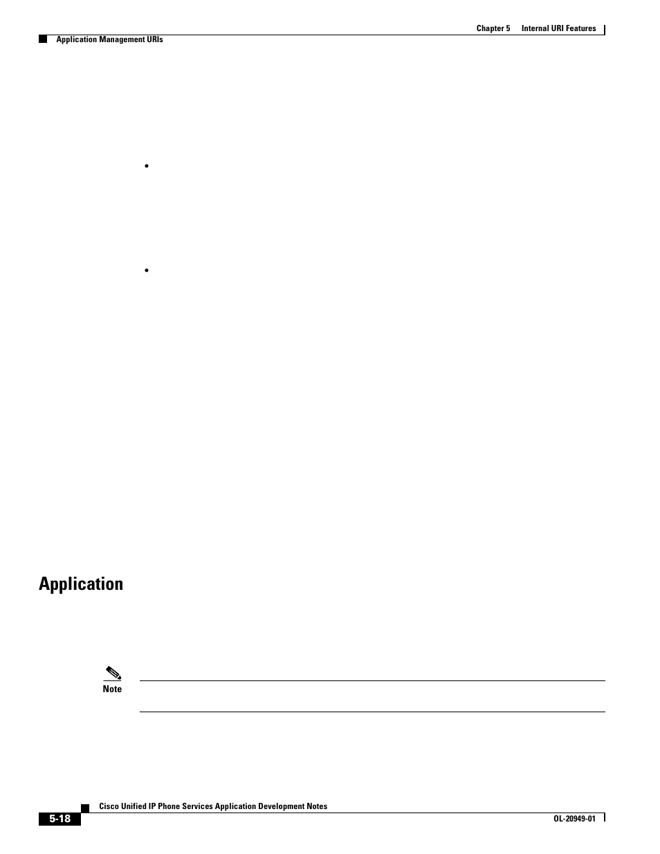 Application | Cisco OL-20949-01 User Manual | Page 66 / 116