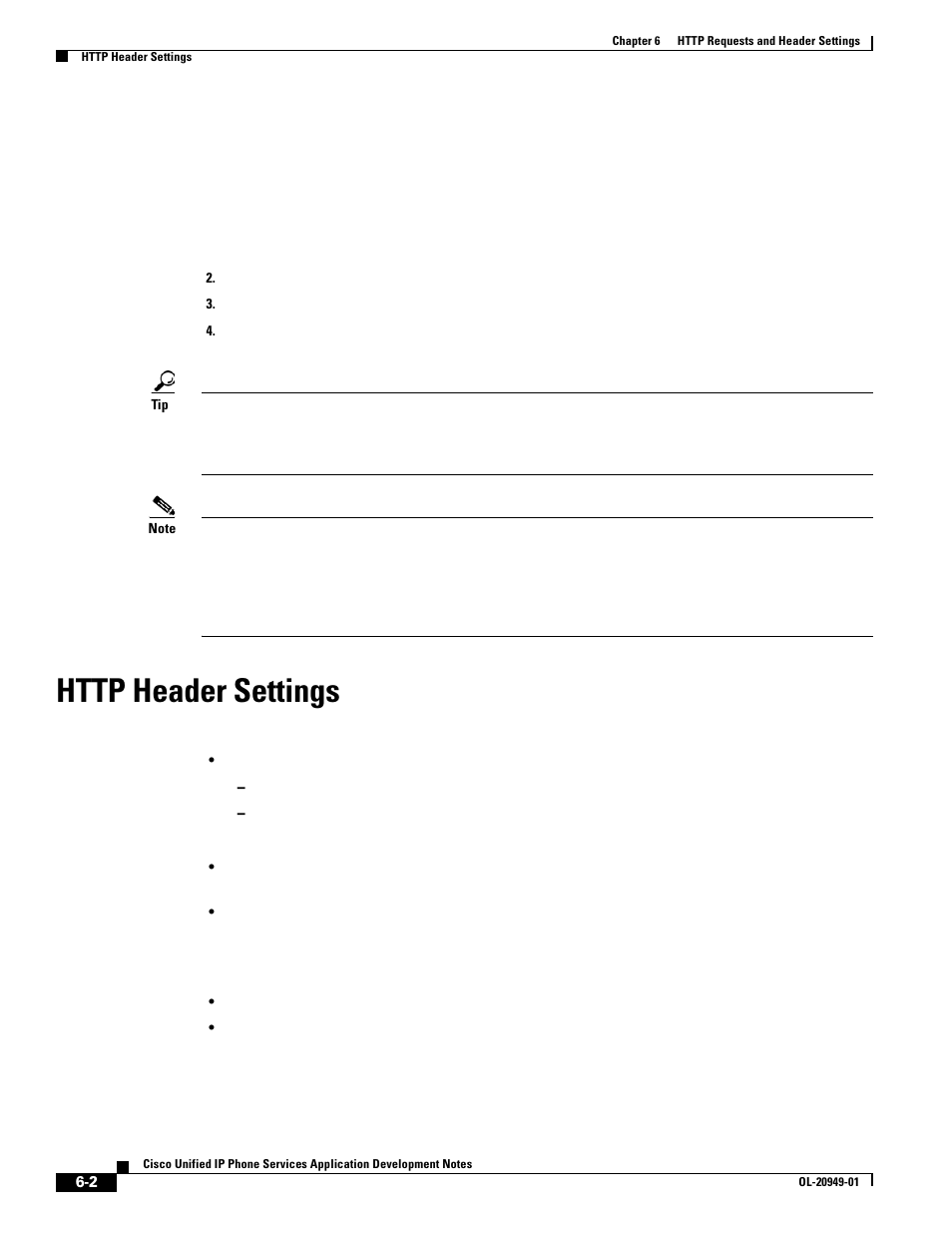 Http header settings | Cisco OL-20949-01 User Manual | Page 70 / 116