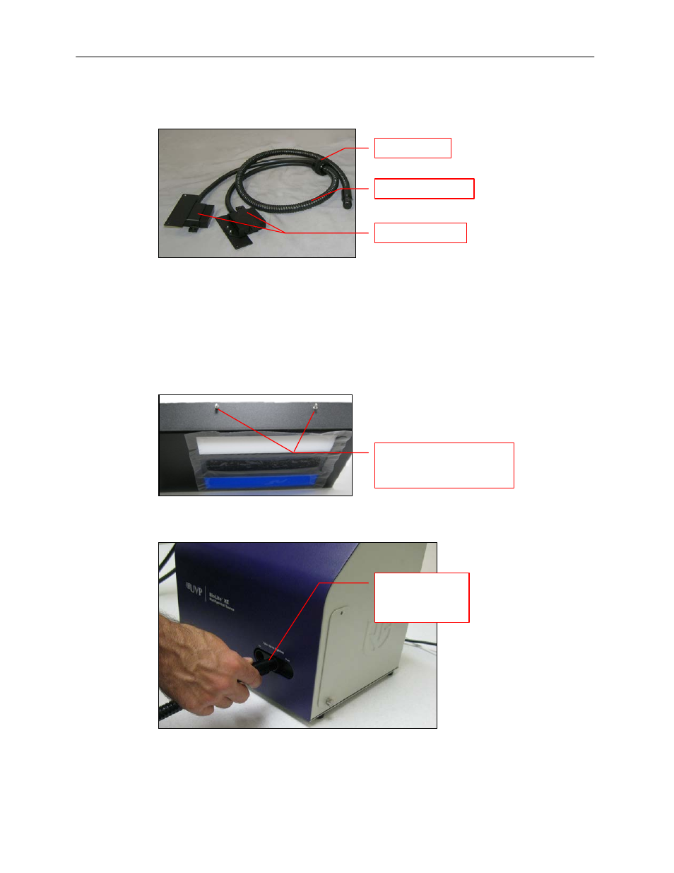 Epi light guide installation (biospectrum | UVP 81-0333-01 BioLite Xe User Manual | Page 7 / 15
