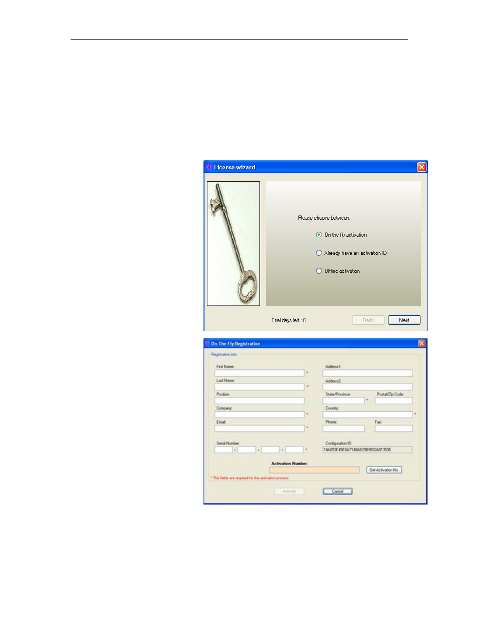 Register the software | UVP 81-0267-01 Doc-ItLS and VisionWorksLS Software User Manual | Page 4 / 8