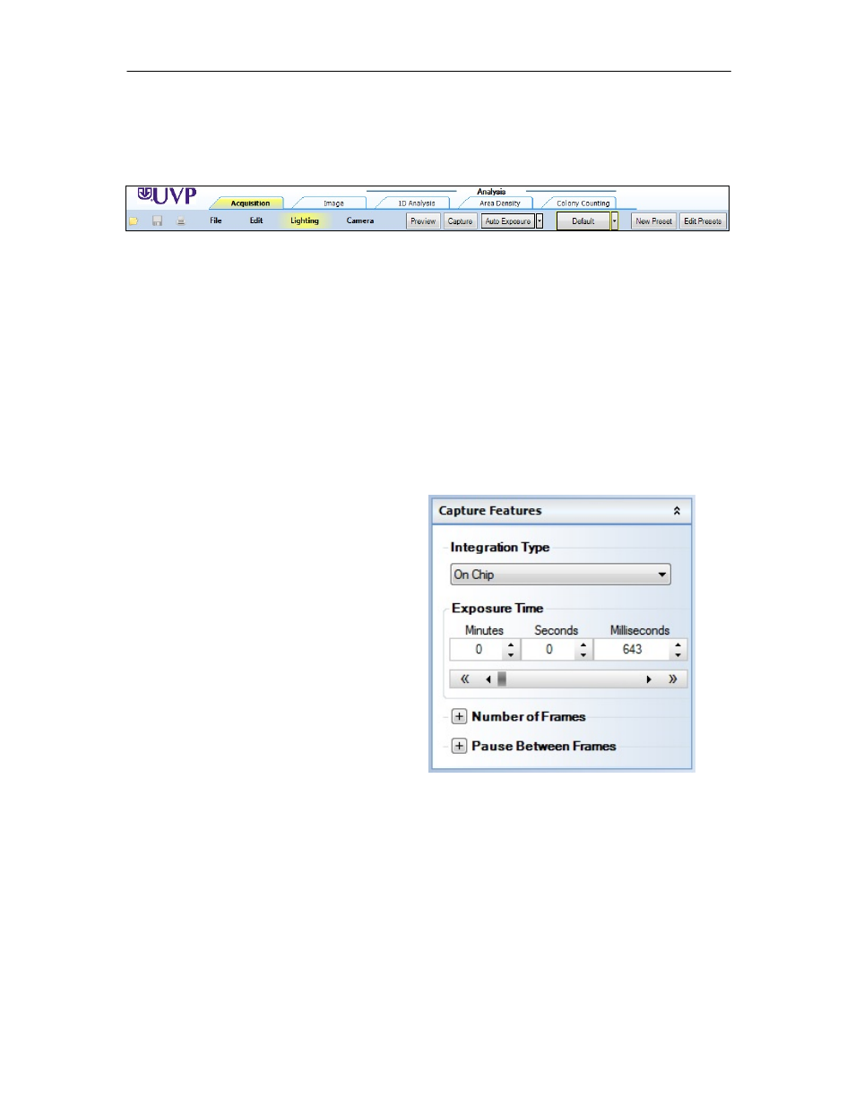 Capture an image-using visionworksls | UVP 81-0267-01 Doc-ItLS and VisionWorksLS Software User Manual | Page 6 / 8
