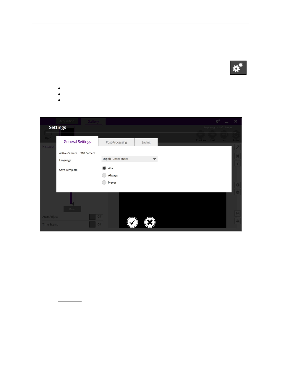 Touch screen interface, Setting user preferences | UVP 81-0345-01  ChemiDoc-ItTS2 Imager User Manual | Page 14 / 28