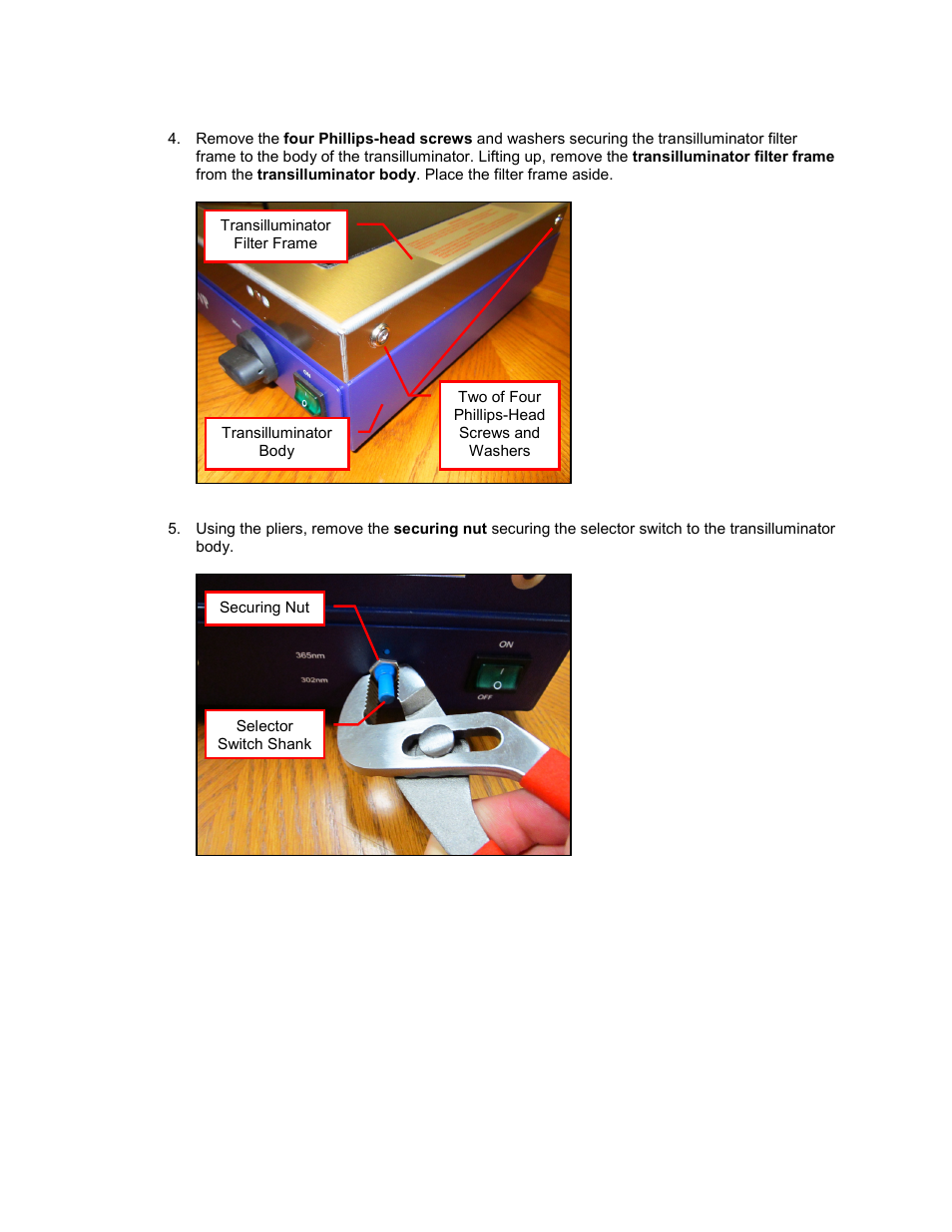 UVP TB-101  Selector Switch User Manual | Page 2 / 10